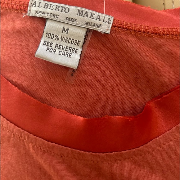 ALBERTO MAKALI long sleeve top Size:M. 

100% VISCOSE - Picture 5 of 6